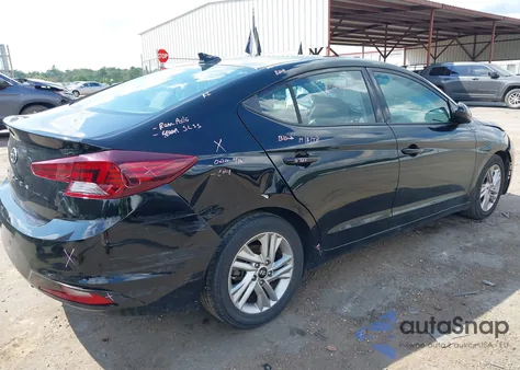 2020 Hyundai Elantra Sel from USA, damaged, VIN 5NPD84LF2LH542354